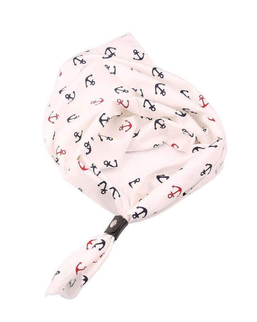 2752 Cotton Neckerchief , 24''× 24'' Muntifunctional Floral Scarf